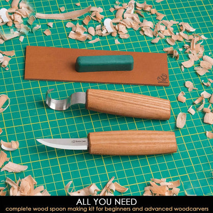 BeaverCraft S01 Wood Working Carving Spoon Tool Set