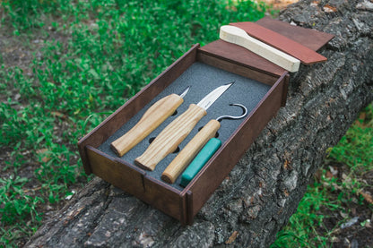 BeaverCraft S13BOX - Spoon Carving Set In a Box