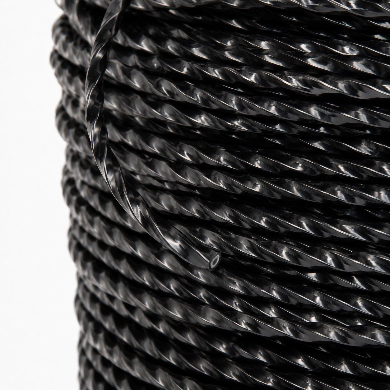 X-LINE 2.4mm Twist Textured Commercial Grade Brushcutter Trimmer Line 532m Spool - line texture macro