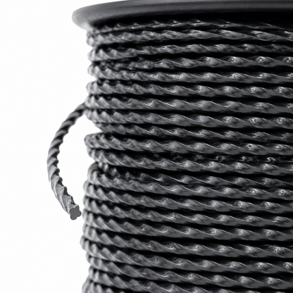 X-LINE 2.7mm Twist Textured Commercial Grade Brushcutter Trimmer Line 422m Spool - line texture macro