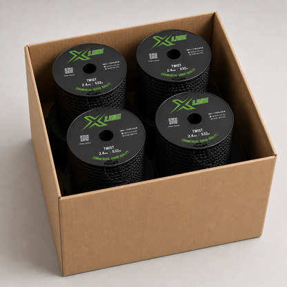 X-LINE 2.4mm Twist BOX OF 8 X-LINE trimmer line