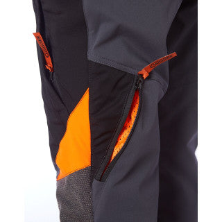 Clogger Ascend Gen2 Year Round Mid Weight Men's Arborist Chainsaw Pants Size 2XS, Short Leg Option