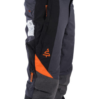 Clogger Ascend Gen2 Year Round Mid Weight Men's Arborist Chainsaw Pants Size 2XS, Short Leg Option
