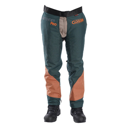 Clogger DefenderPRO Tough Water and Oil Resistant Chainsaw Chaps Unisex