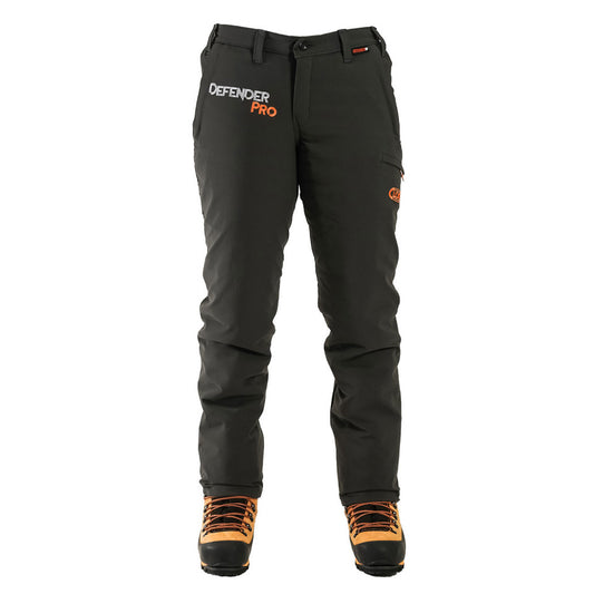 Clogger DefenderPRO Gen2 Tough Women's Chainsaw Pants Size 2XL, Short Leg Option