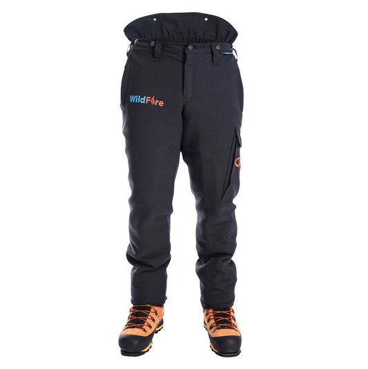 Clogger Wildfire Fire Resistant Men's Chainsaw Pants with Stretch for Bushfire Crews Size 3XL, Tall Leg Option