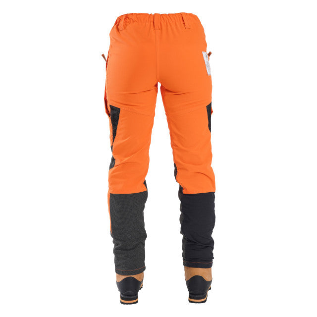 Clogger Zero Gen2 Light and Cool Women's Chainsaw Pants - Hi Vis Orange