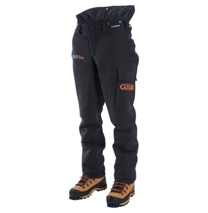 Clogger Wildfire Fire Resistant Women's Chainsaw Pants with Stretch for Bushfire Crews