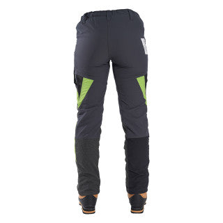 Clogger Zero Gen2 Light and Cool Women's Chainsaw Pants - Grey/Green