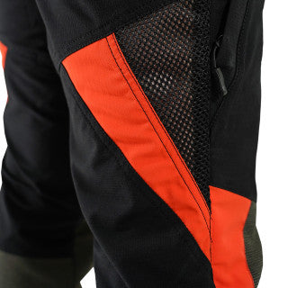 Clogger Zero Gen2 Light and Cool Men's Chainsaw Pants - Black-Red