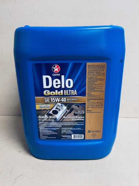 Caltex Delo Gold Ultra Heavy Duty Diesel Engine Oil 15W40 20L