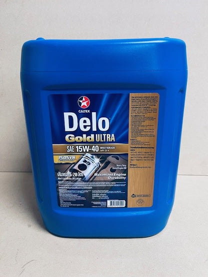 Caltex Delo Gold Ultra Heavy Duty Diesel Engine Oil 15W40 20L