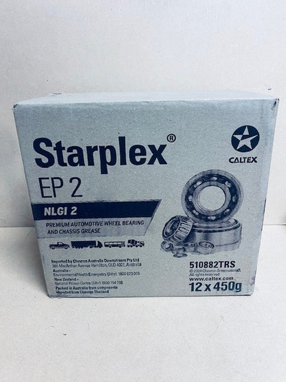 CALTEX CX Delo Starplex EP2 Blue Grease 450g, Box of 12