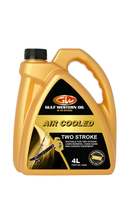 GULF WESTERN Air Cooled 2 Stroke Oil 4L - BOX Of 4