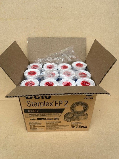 CALTEX CX Delo Starplex EP2 Blue Grease 450g, Box of 12