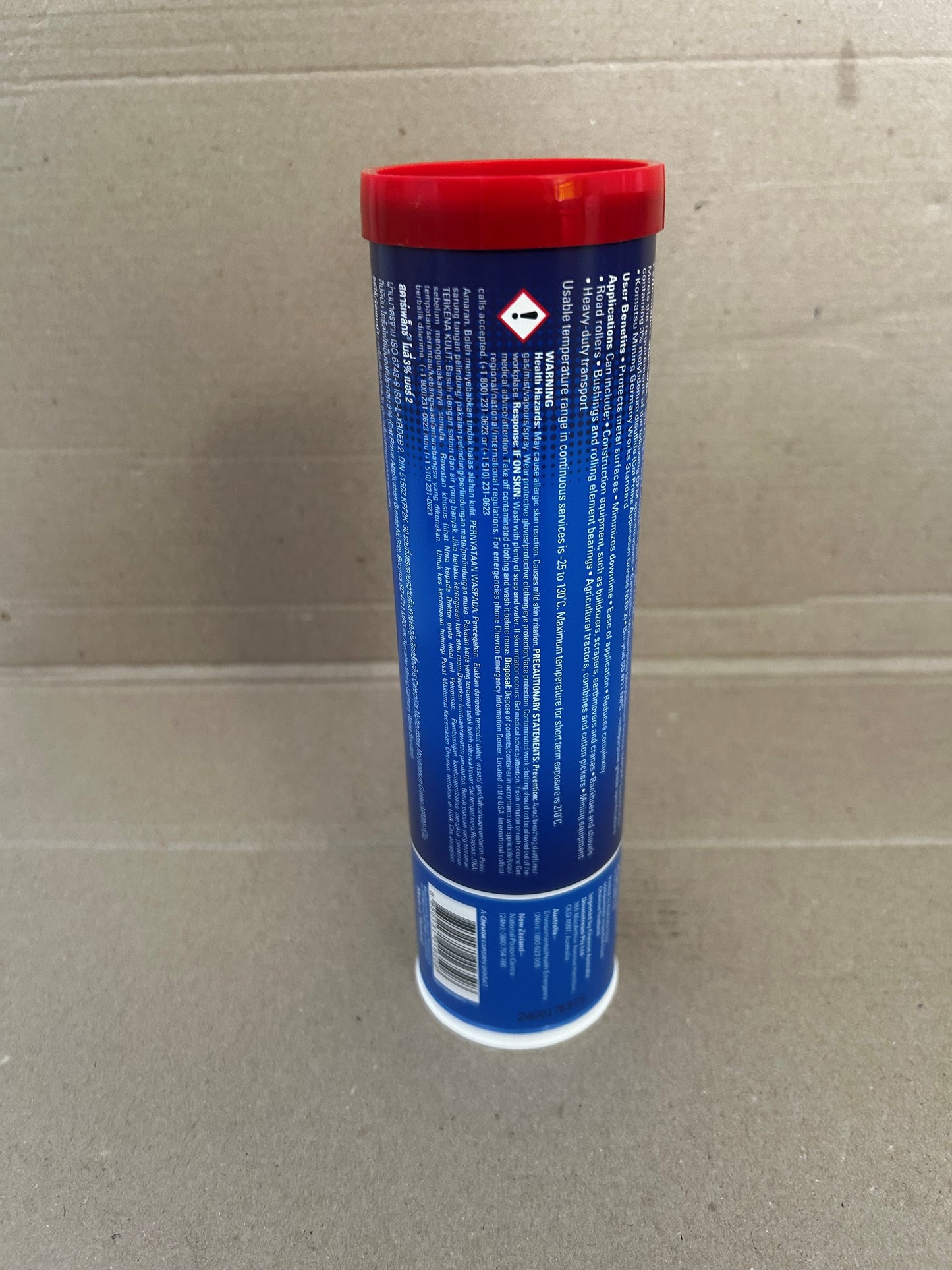 CALTEX Starplex HD2 M3 Black Grease 450g (formerly known as Delo® Starplex® Moly 3% EP2) - Box of 12 / 510881TRS