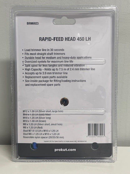 RAPID FEED SPEED FEED 450 LARGE PREMIUM QUALITY NYLON BUMP FEED TRIMMER LINE HEAD