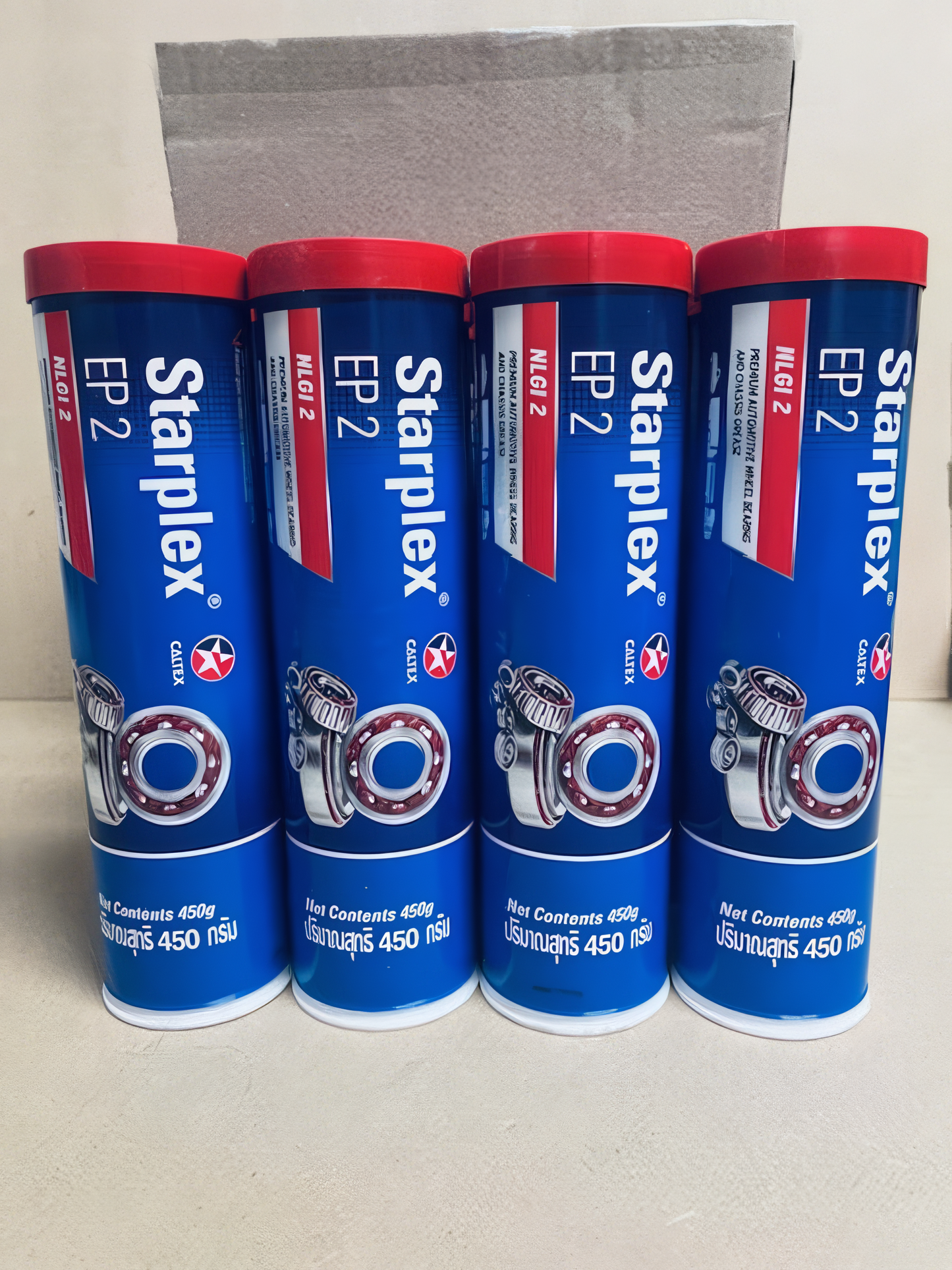 CALTEX CX Delo Starplex EP2 Red Grease 450g - Box of 12