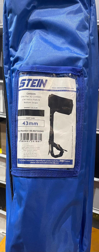 STEIN X2 Climber Spike Kit Black - Fitted with 43mm Gaffs