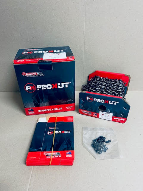 PROKUT 3/8" Pitch x .058" Gauge x 25' Roll Of Full-Chisel Chainsaw Chain