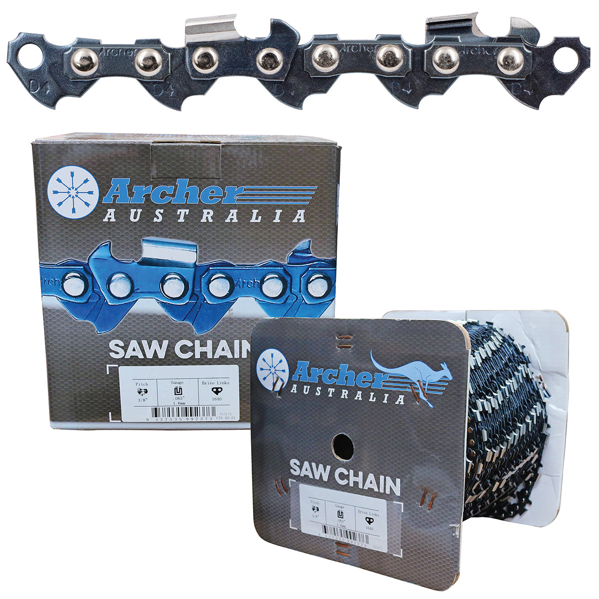 Archer Chain Reel – .325″, .050″, 100ft, Full Chisel
