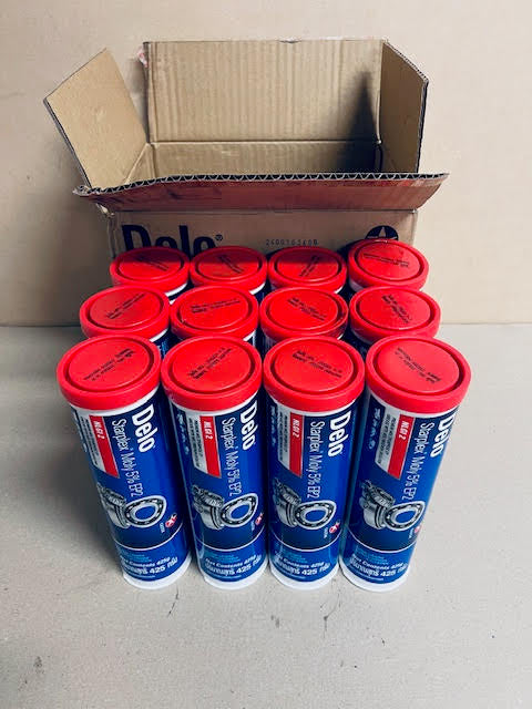 CALTEX Delo Starplex Moly 5% EP 2 Black Grease 425G - Carton of 12