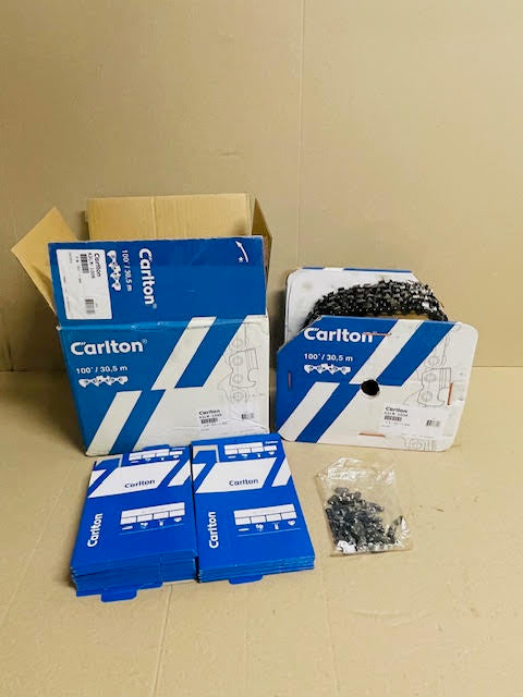 CARLTON Chainsaw Chain A3LM-100R 3/8 .063 Full Chisel 100 Foot Roll