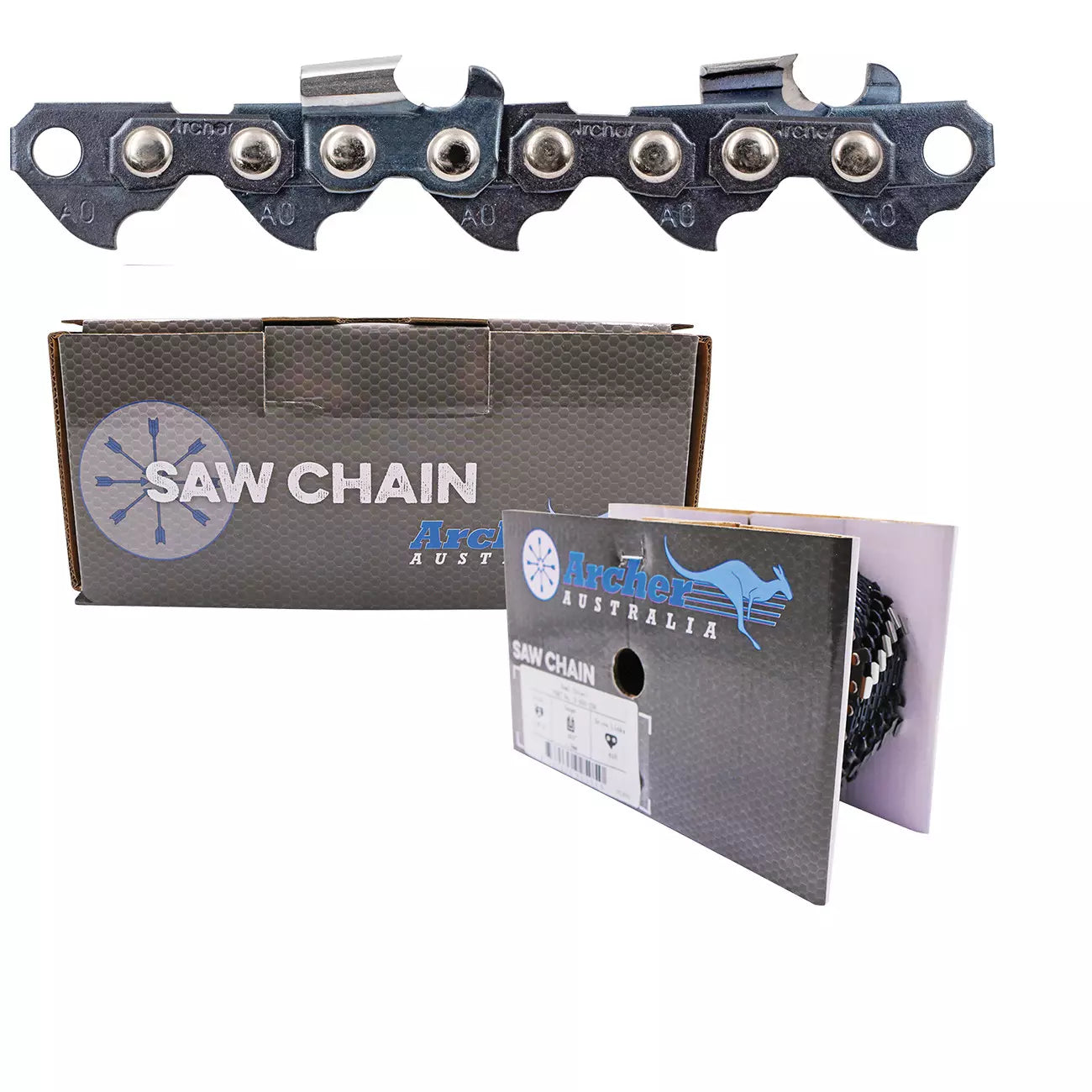Archer Chain Reel - 3/8" LP, .043", 25ft, Semi Chisel