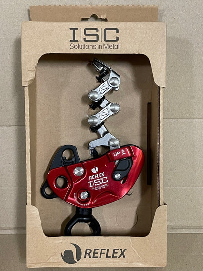 ISC Reflex Mechanical Hitch | SRT & MRT Mid-Line Attachable Device Red, Black MH285