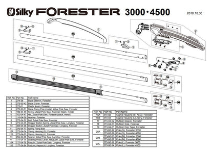 Silky Forester Telescopic Polesaw 3.0M