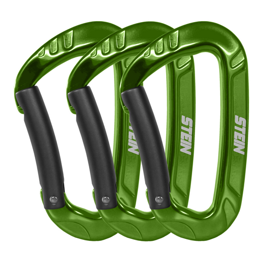 STEIN SECURA CONNEXT Bent Gate Green 3pk