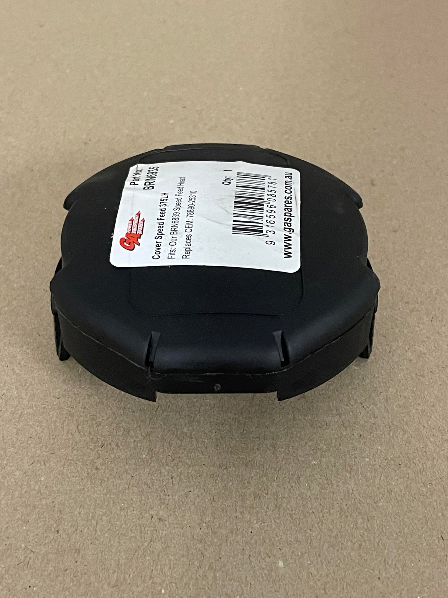 Ga Spares Speed Feed Rapid Feed 375 Cover (Blank) Small Suits Brn6839 & Brn6938 Rapid Feed Nylon Head / Brn6935