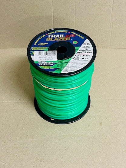 Trail Blazer Brushcutter Round Trimmer Line .095" / 2.40Mm Spool Length 173M Brt5268