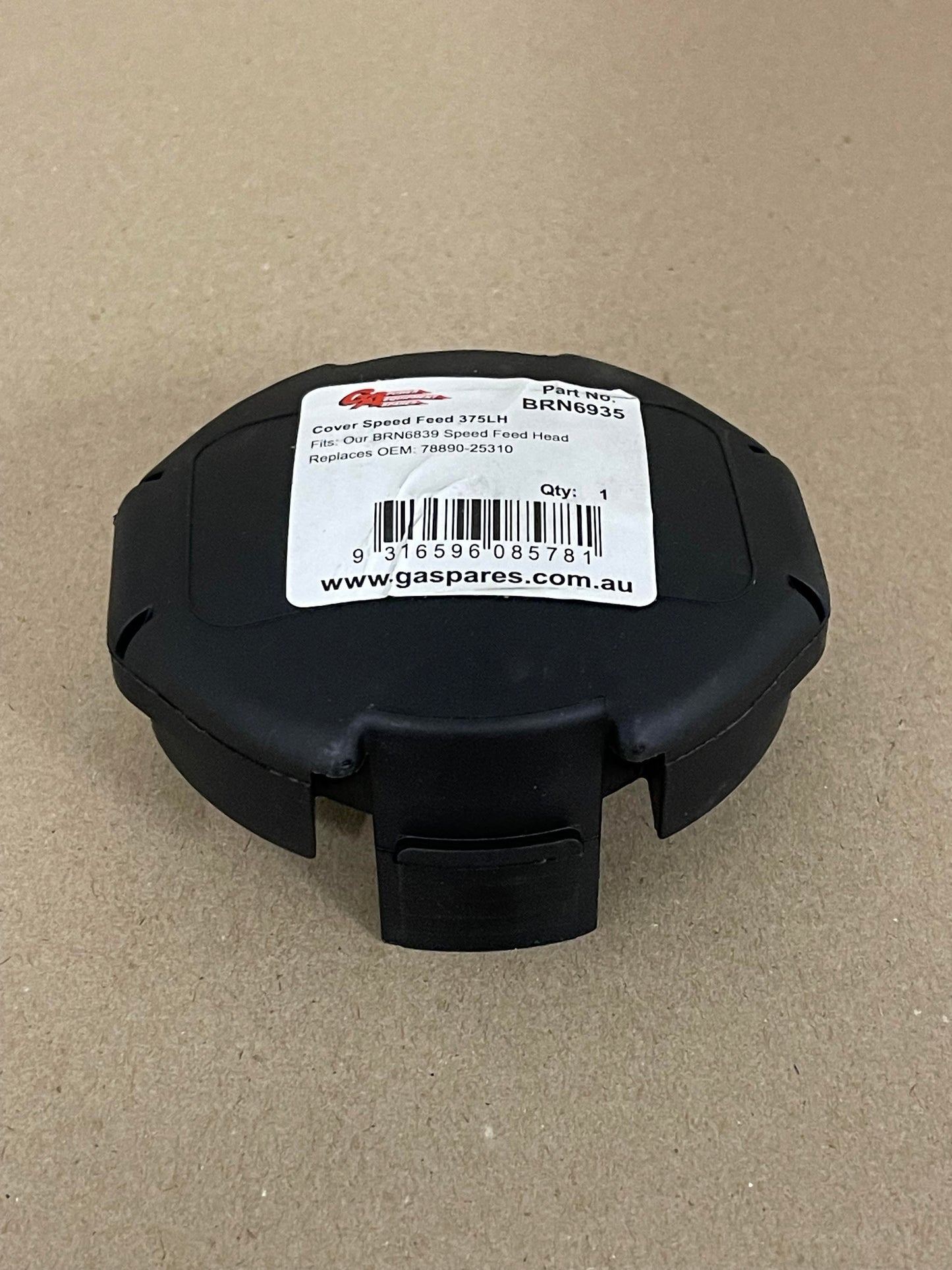 Ga Spares Speed Feed Rapid Feed 375 Cover (Blank) Small Suits Brn6839 & Brn6938 Rapid Feed Nylon Head / Brn6935