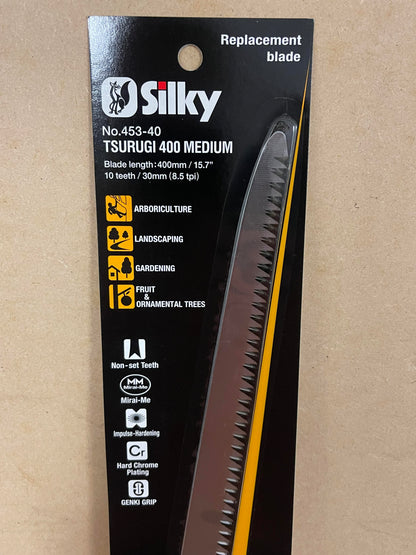 Silky Tsurugi Straight Medium Tooth 400mm Replacement Blade
