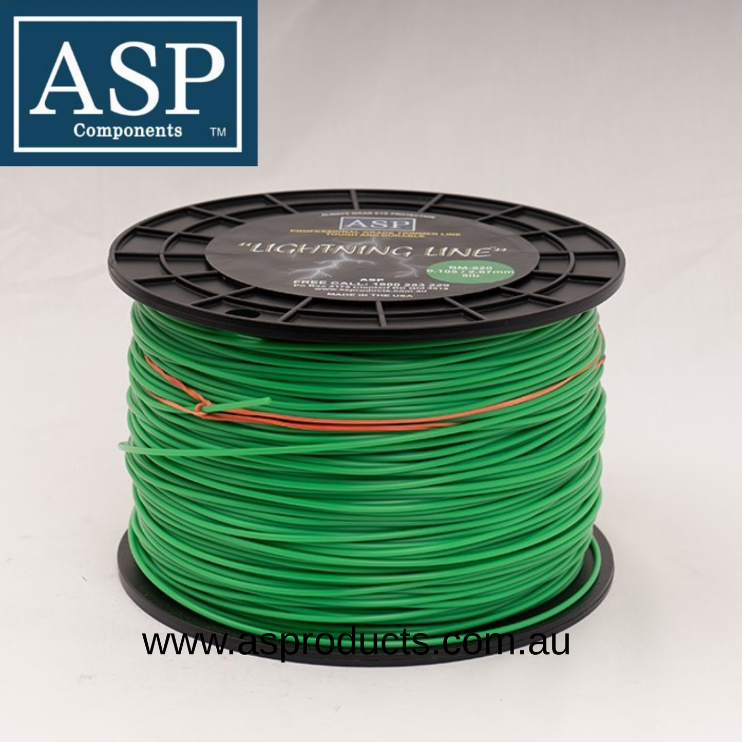 ASP TRIMMER LINE 2.67mm ROUND – 2.25KG SPOOL (5LB ROUND.105/2.7 2.56KG)