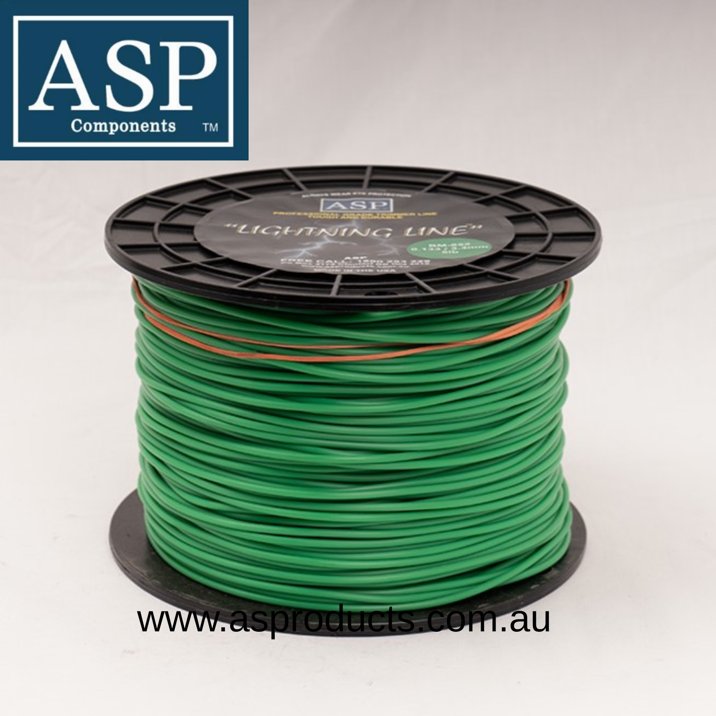 ASP TRIMMER LINE 3.30mm ROUND – 2.25KG SPOOL (5LB ROUND .13/3.3 2.88KG)