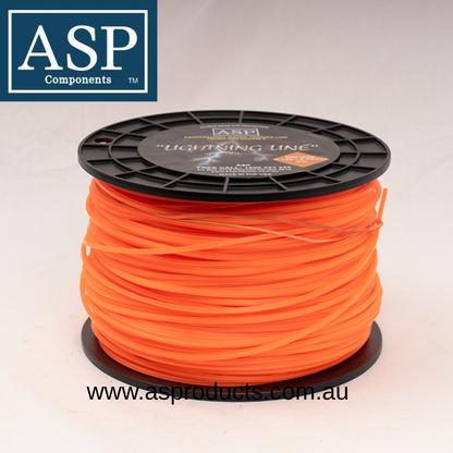 ASP TRIMMER LINE 3.00mm DIAMOND – 2.25KG SPOOL (5LB SQ.120/3.0 2.76KG)