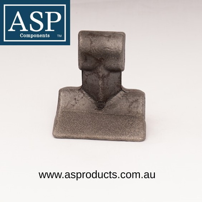 ASP HAMMER MULCHER FLAIL HARD FACED 25.5 HOLE 1.8KG