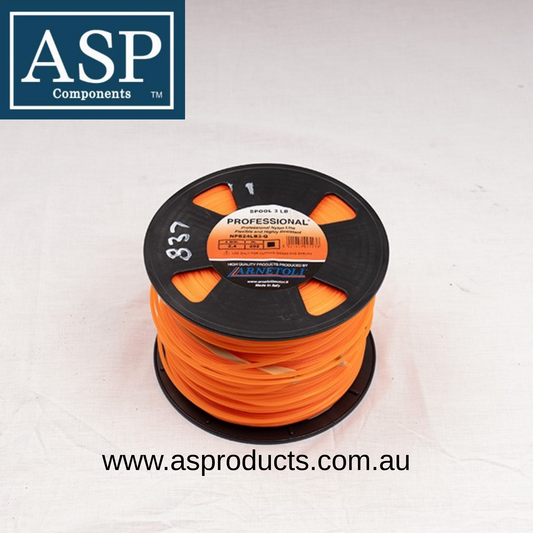 ASP TRIMMER LINE – PROFESSIONAL LINE SQ 2.4mm 1.35KG 3LB 1.5KG
