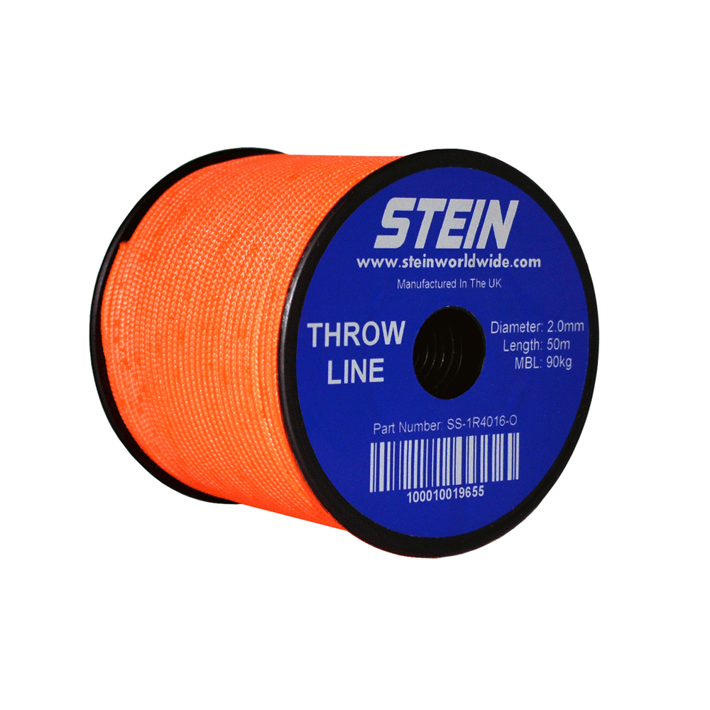 STEIN 2.0mm Throw Line   Orange 50m