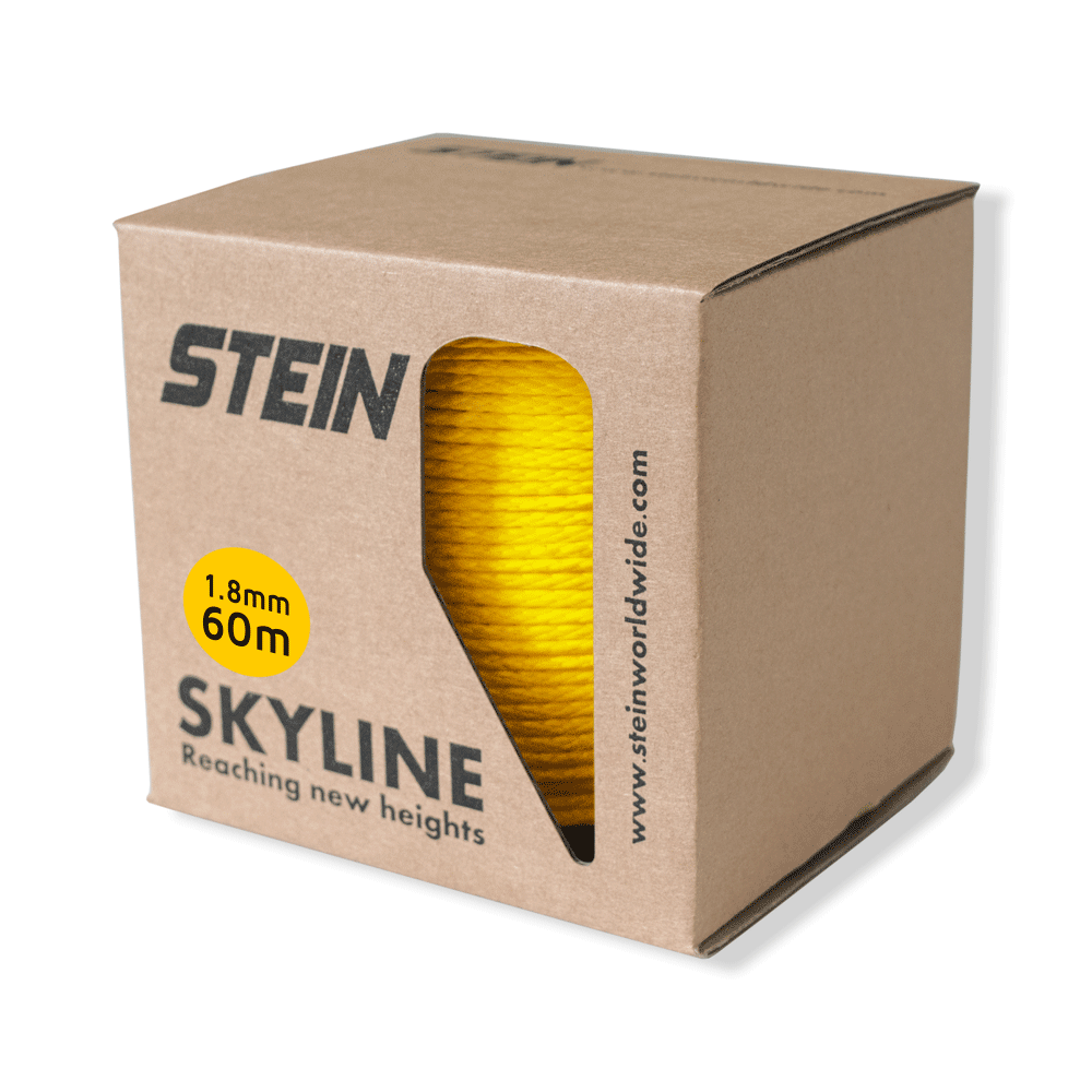Stein 1.8mm SkyLine Throw Line Yellow – 60m