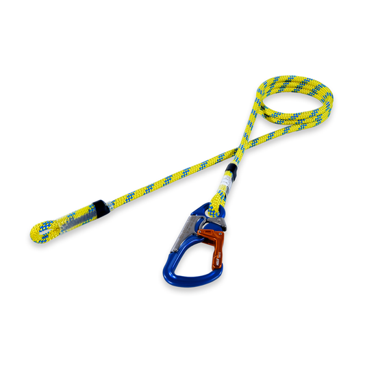 STEIN Work Positioning Lanyard c/w 3 way Snap OPIUS Yellow 5m