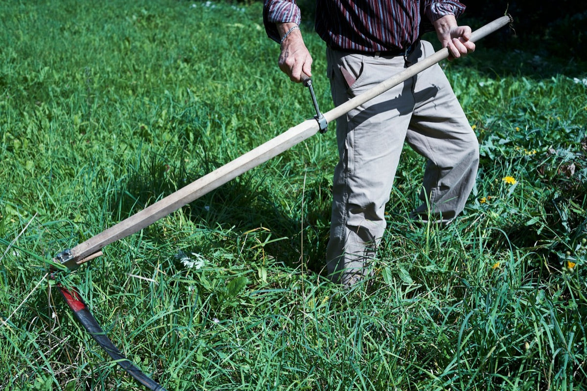 Operator using a whipper snipper