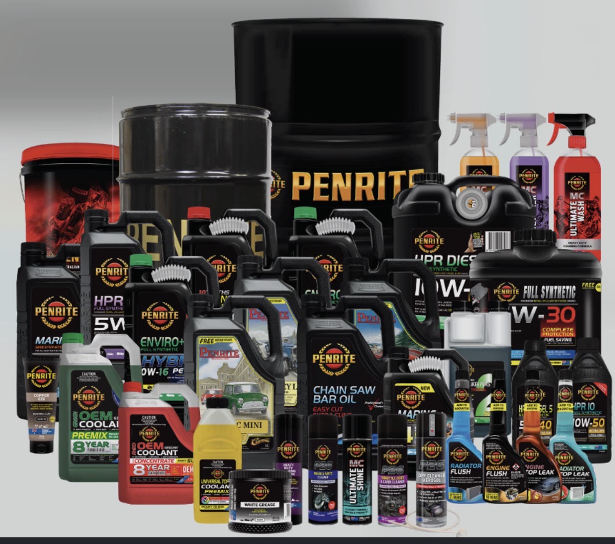 Penrite oil and grease range